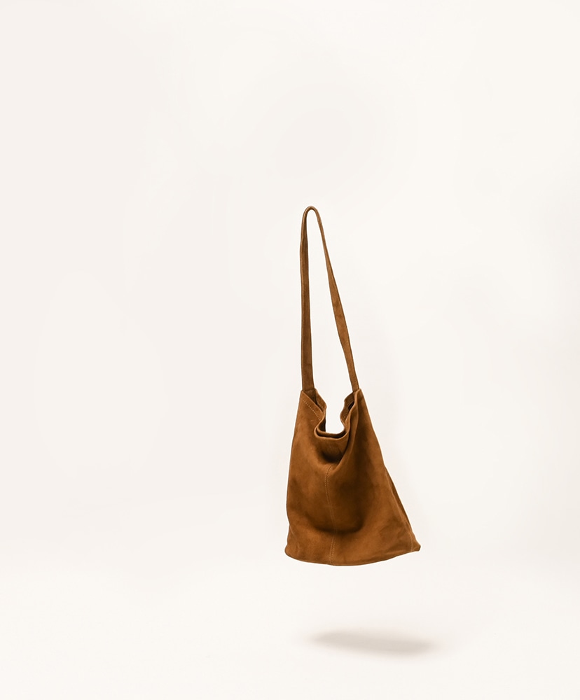 Cylinder Small Oil Suede(S(MEN) Brown/ブラウン): Morphee