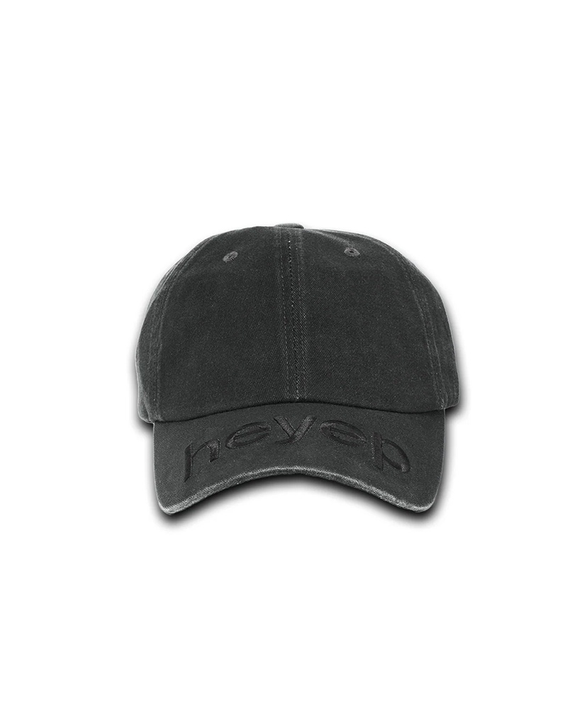 Logo Cap(F Black/ブラック): heyep