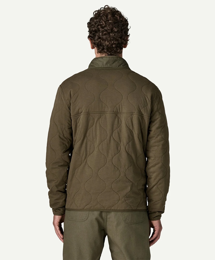 Men's Daily Quilted Snap-T Pullover BSNG/ベイスン グリーン L(MEN)