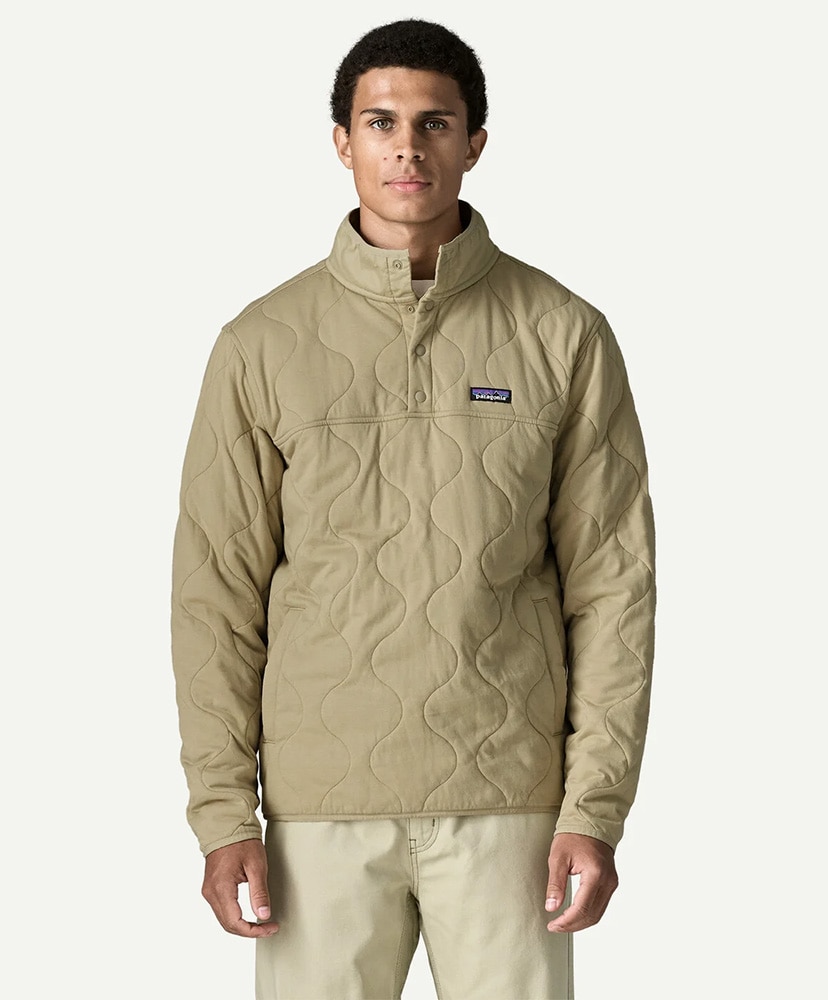 Men's Daily Quilted Snap-T Pullover WSTO/ウェザード ストーン L(MEN)
