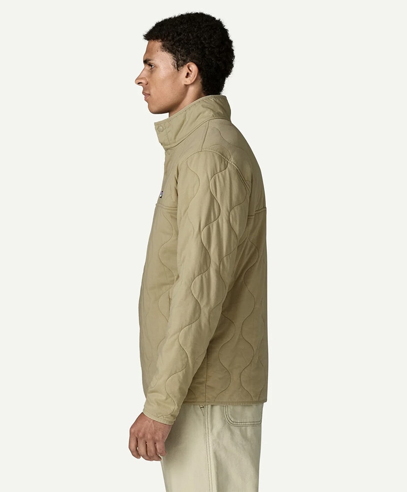 Men's Daily Quilted Snap-T Pullover WSTO/ウェザード ストーン L(MEN)