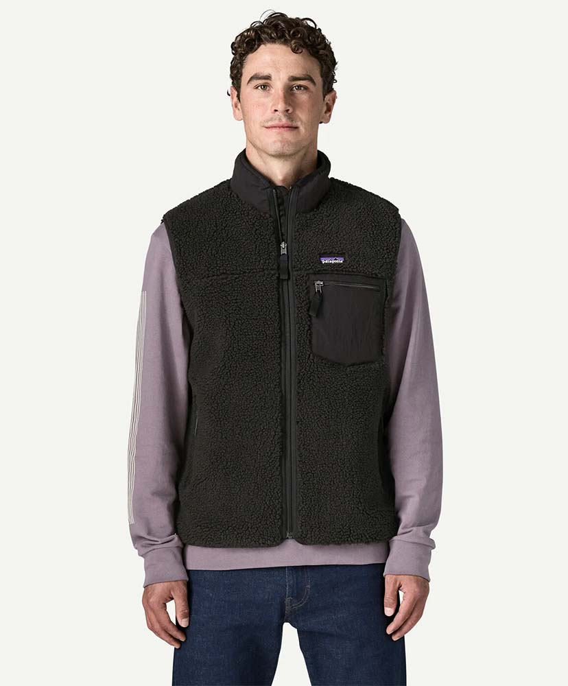 Men's Classic Retro-X Fleece Vest BOB/ブラックウィズブラック L(MEN)