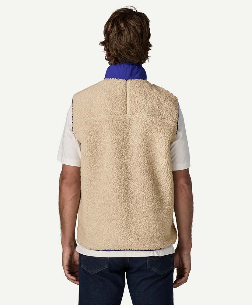 Men's Classic Retro-X Fleece Vest DNLC/ダークナチュラルウィズコバルトブルー L(MEN)