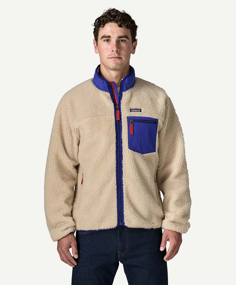 Men's Classic Retro-X Fleece Jacket DNLC/ダークナチュラルウィズコバルトブルー L(MEN)
