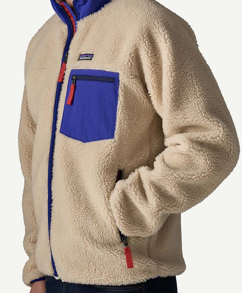 Men's Classic Retro-X Fleece Jacket DNLC/ダークナチュラルウィズコバルトブルー L(MEN)