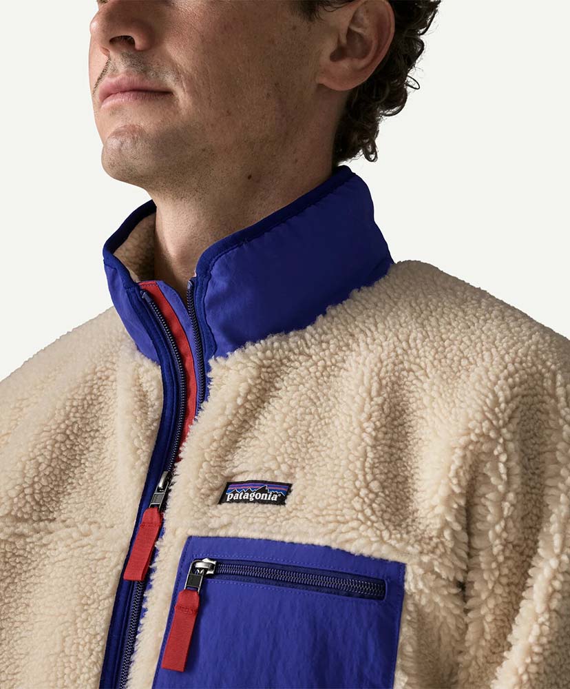Men's Classic Retro-X Fleece Jacket DNLC/ダークナチュラルウィズコバルトブルー L(MEN)