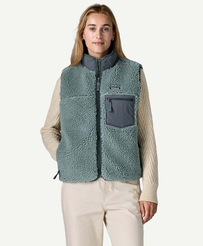 Women's Classic Retro-X Fleece Vest BLSG/ブルーセージ M(WOMEN)