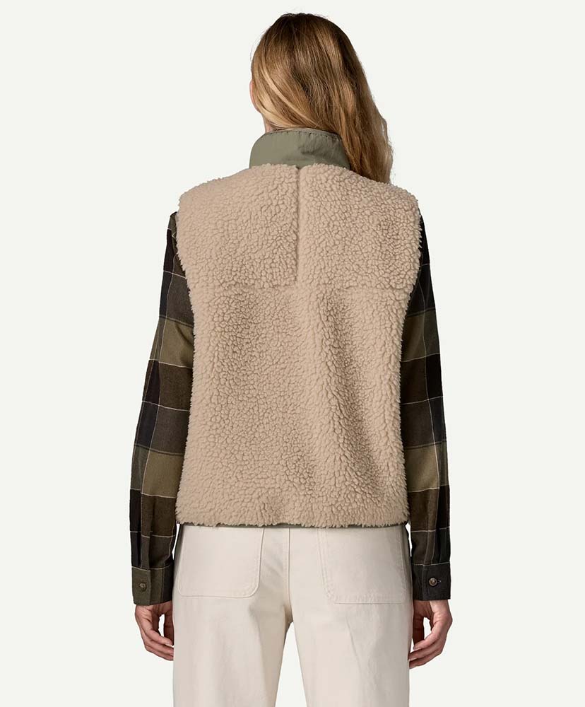 Women's Classic Retro-X Fleece Vest DNRI/ダークナチュラルウィズリバーロックグリーン M(WOMEN)
