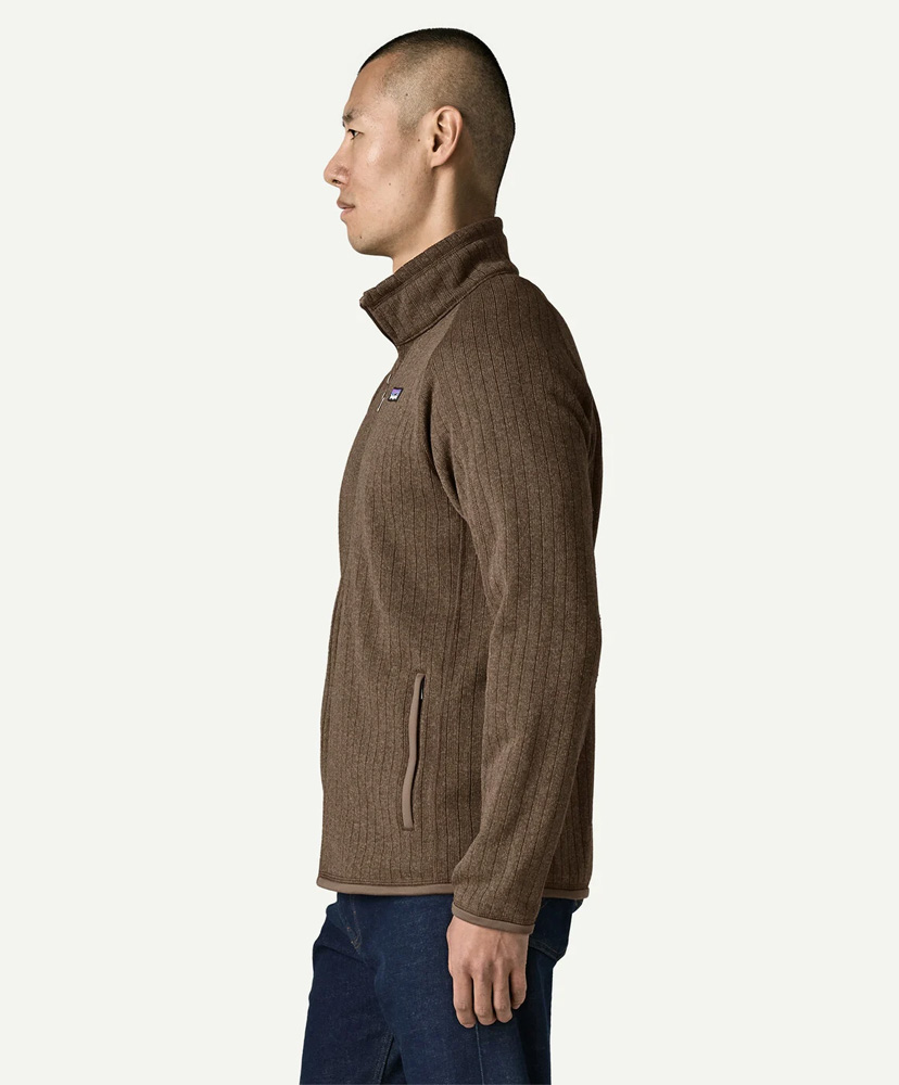 Men's Better Sweater Jacket MRBK/マーロウブラウンリブニット L(MEN)