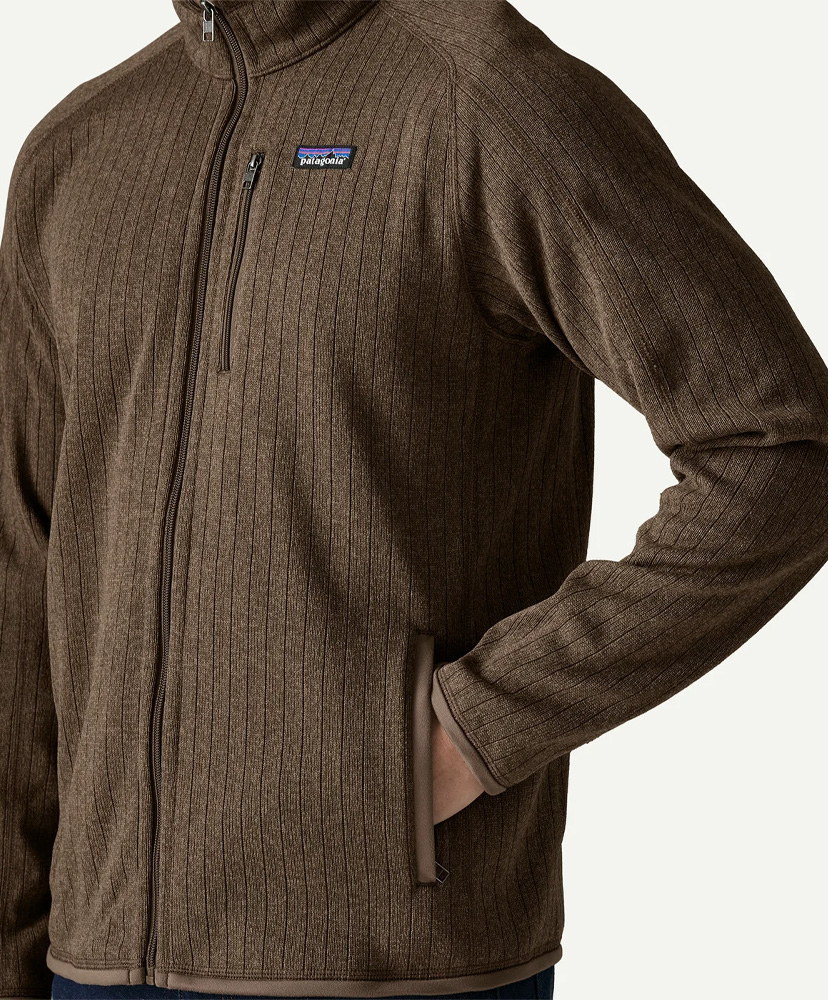 Men's Better Sweater Jacket MRBK/マーロウブラウンリブニット L(MEN)