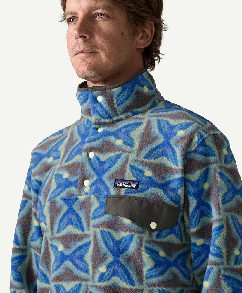 Men's Lightweight Synchilla Snap-T Fleece Pullover DFGY/ディープフリーズ・フォージュグレー L(MEN)