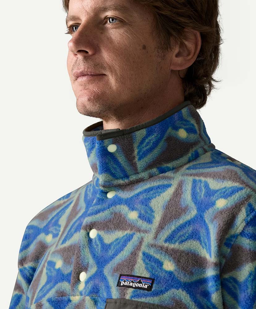 Men's Lightweight Synchilla Snap-T Fleece Pullover DFGY/ディープフリーズ・フォージュグレー L(MEN)
