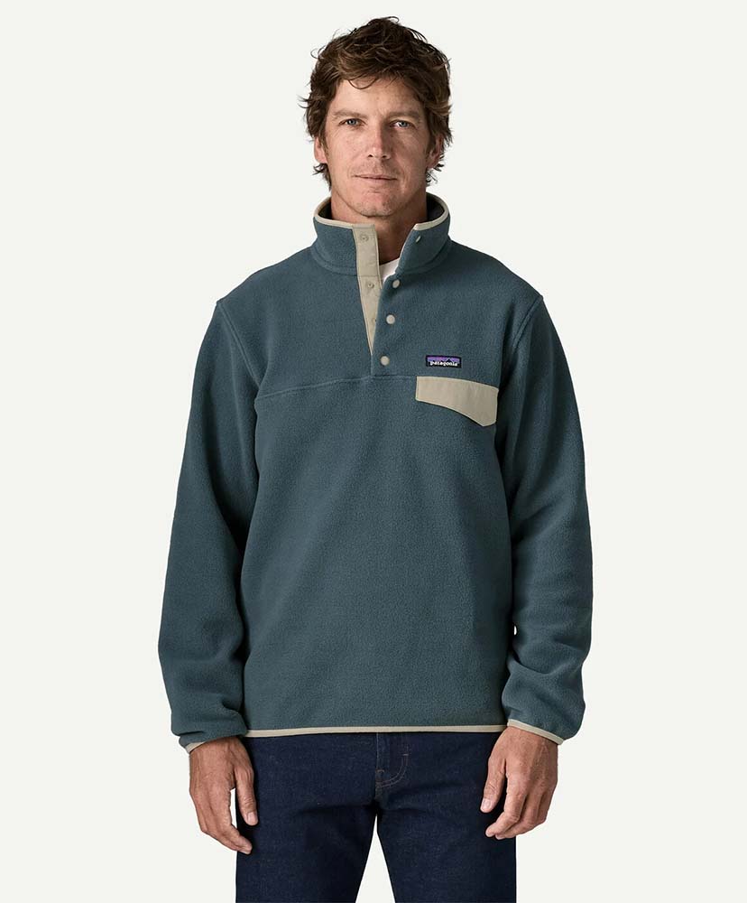 Men's Lightweight Synchilla Snap-T Fleece Pullover SMTB/サミットブルー L(MEN)