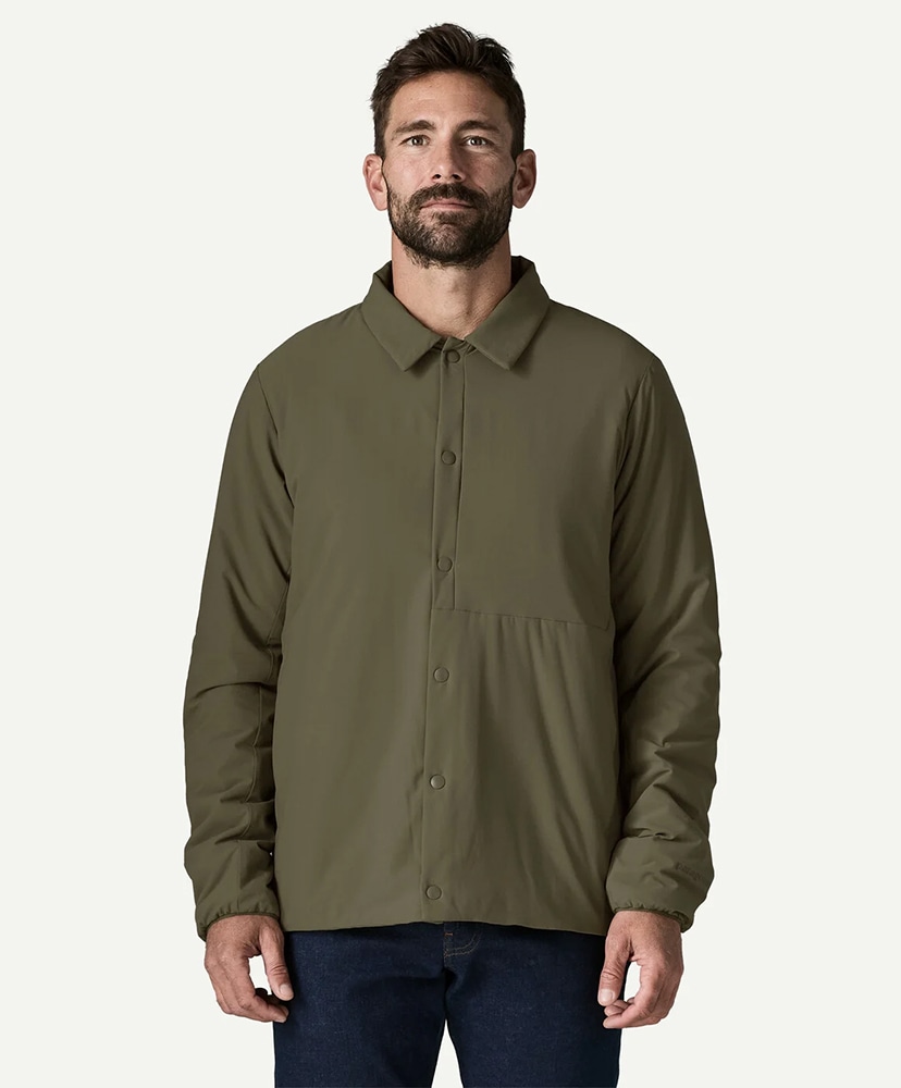 Men's Nano-Air Shirt Jacket BSNG/ベイスングリーン L(MEN)