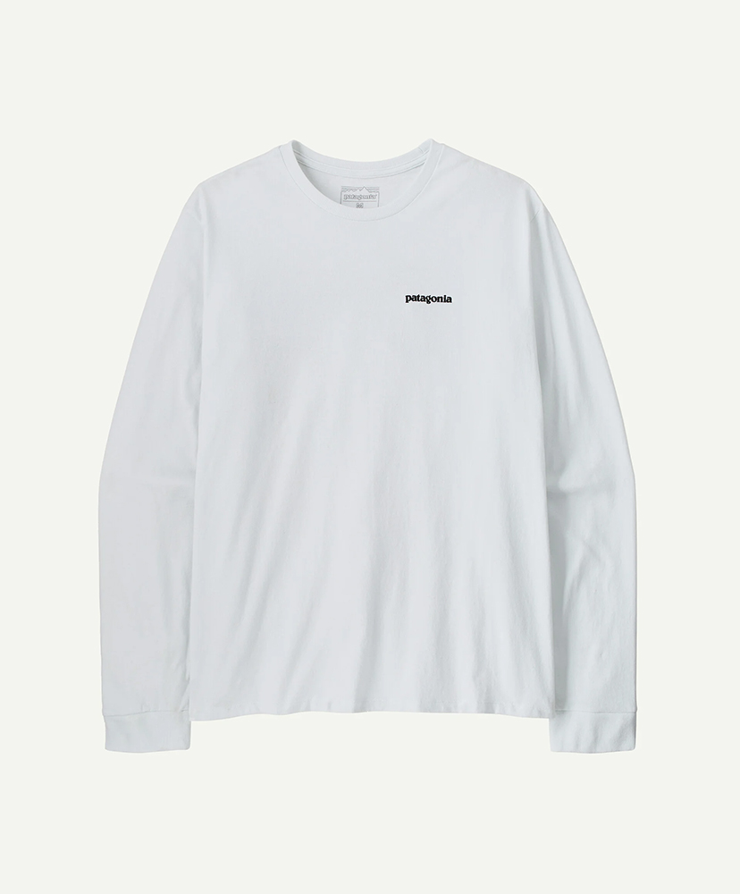 M's L/S P-6 Logo Responsibili-Tee FBWI/ファイバーホワイト L(MEN)