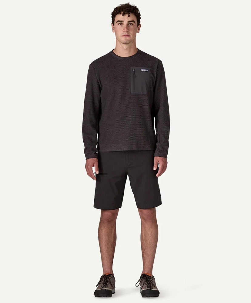 Men's R1 Air Fleece Crewneck BLK/ブラック L(MEN)