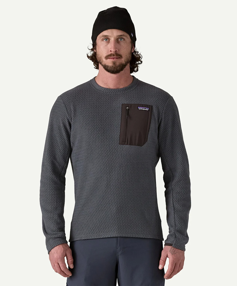 Men's R1 Air Fleece Crewneck SMDB/スモルダーブルー L(MEN)