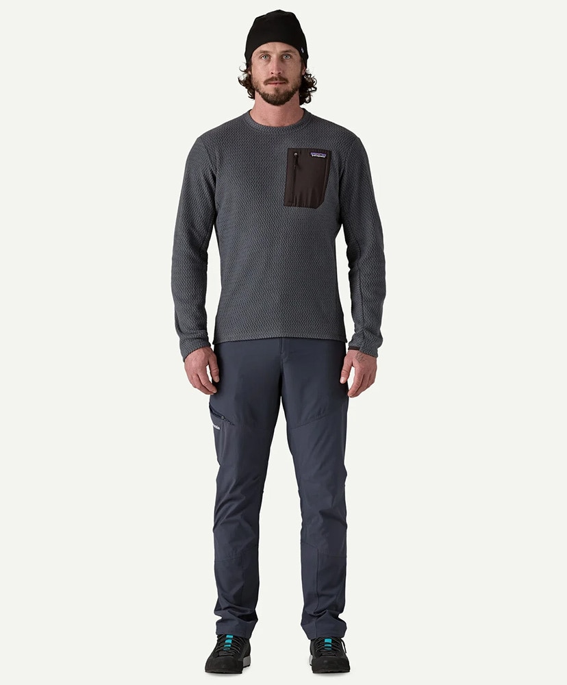 Men's R1 Air Fleece Crewneck SMDB/スモルダーブルー L(MEN)