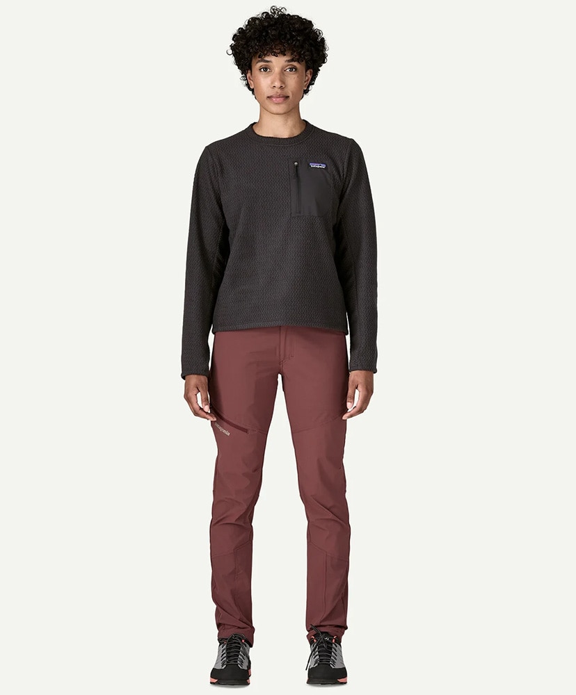 Women's R1 Air Fleece Crewneck BLK/ブラック M(WOMEN)