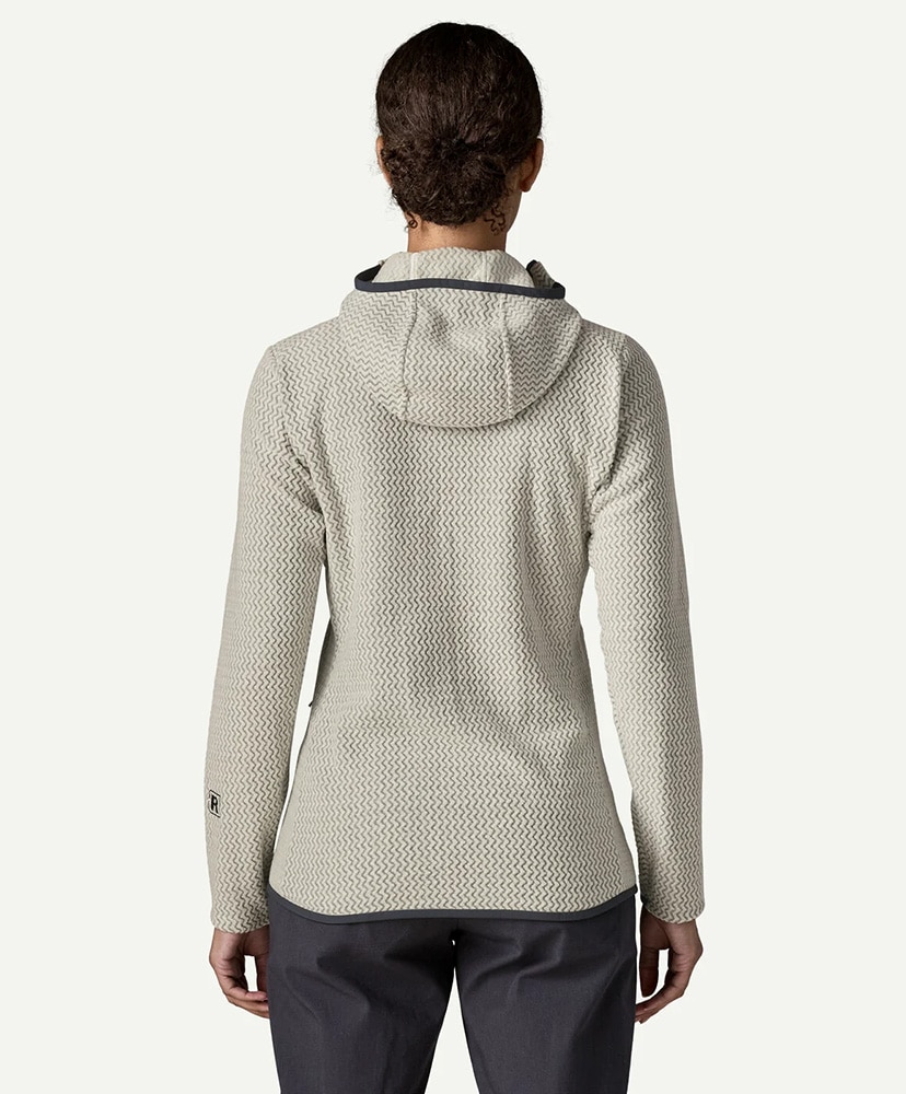 Women's R1 Air Fleece Full-Zip Hoody BCW/バーチホワイト M(WOMEN)