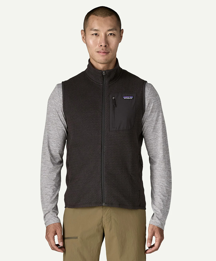 Men's R1 Air Fleece Vest BLK/ブラック L(MEN)
