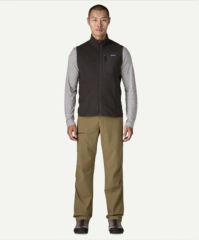Men's R1 Air Fleece Vest BLK/ブラック L(MEN)