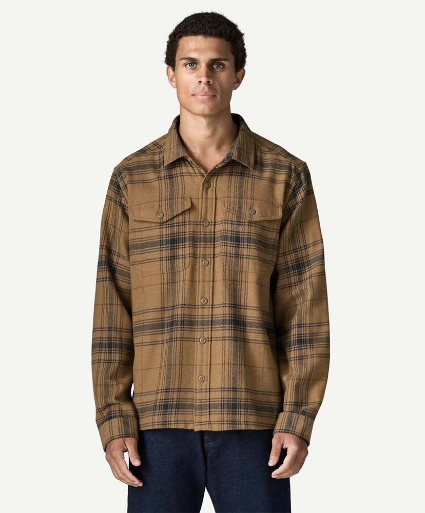 Men's Fjord Flannel Shirt DSLK/ディザルヴ：スラブカーキ L(MEN)