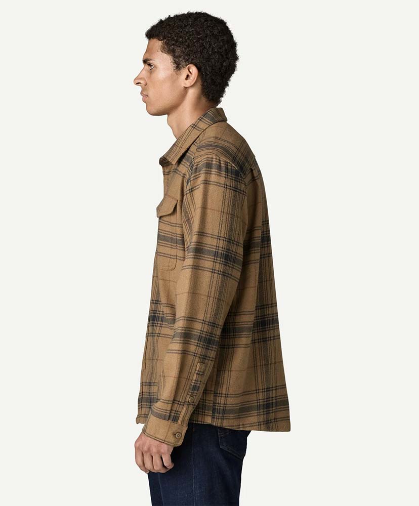 Men's Fjord Flannel Shirt DSLK/ディザルヴ：スラブカーキ L(MEN)