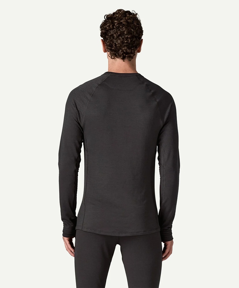 Men's Capilene Thermal Weight Crewneck BLK/ブラック L(MEN)