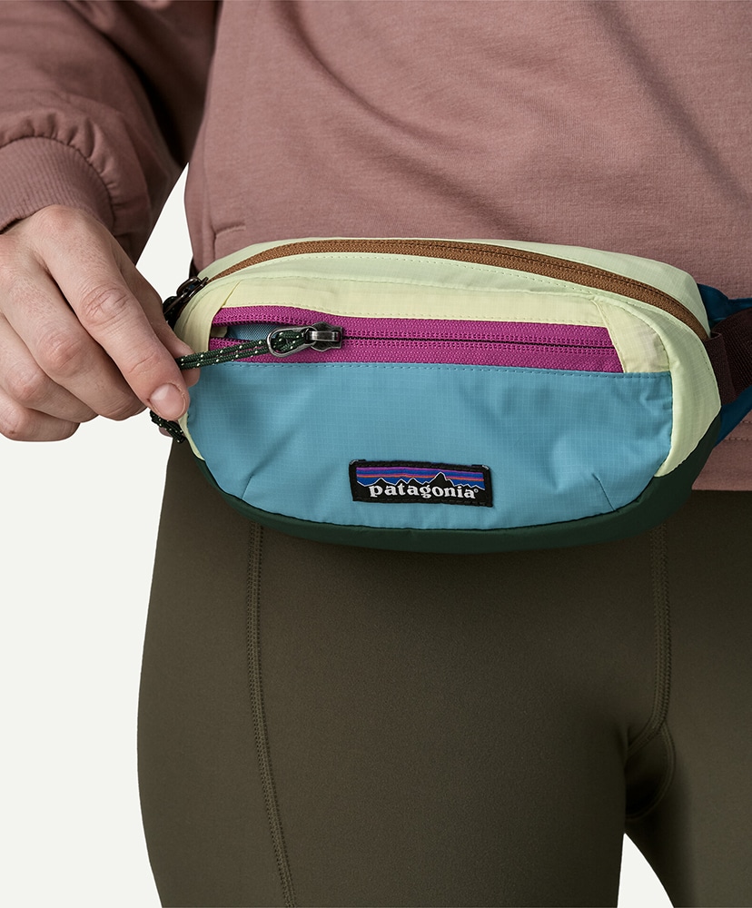 Terravia Mini Hip Pack PWSN/パッチワークスノーメルトブルー ALL