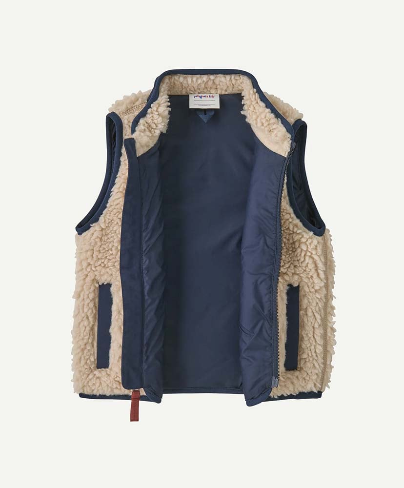 Baby Retro-X Fleece Vest DKNE/ダークナチュラルウィズニューネイビー 18M(KIDS)