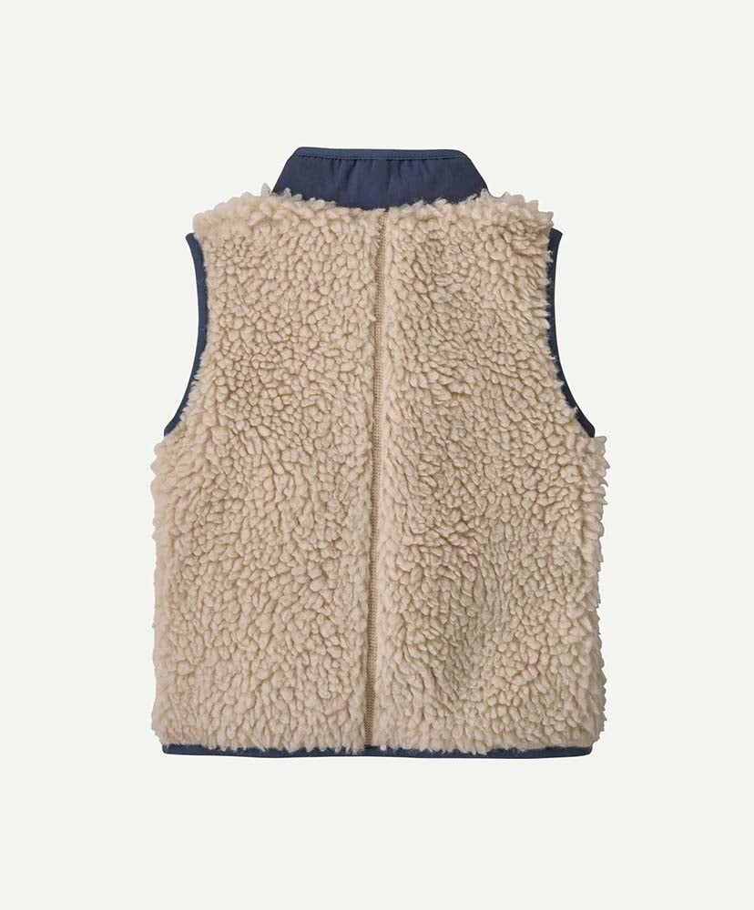 Baby Retro-X Fleece Vest DKNE/ダークナチュラルウィズニューネイビー 18M(KIDS)