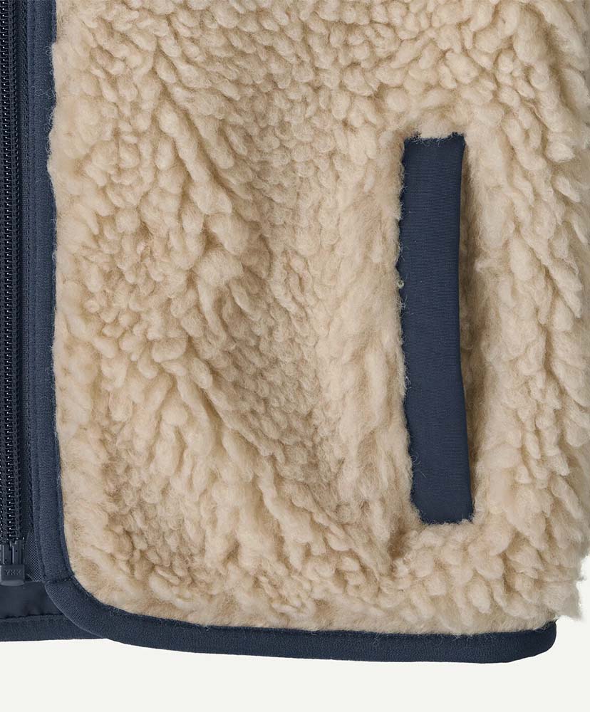 Baby Retro-X Fleece Vest DKNE/ダークナチュラルウィズニューネイビー 18M(KIDS)