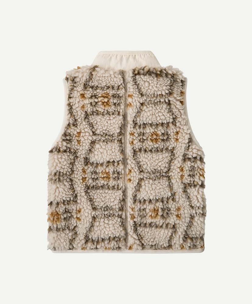 Baby Retro-X Fleece Vest SHNL/スノーシューヘア：ナチュラル 18M(KIDS)