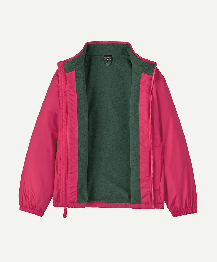 K's Lined Windbreaker Jkt OLPK/95オーバルロゴパンシーピンク XXL(KIDS)