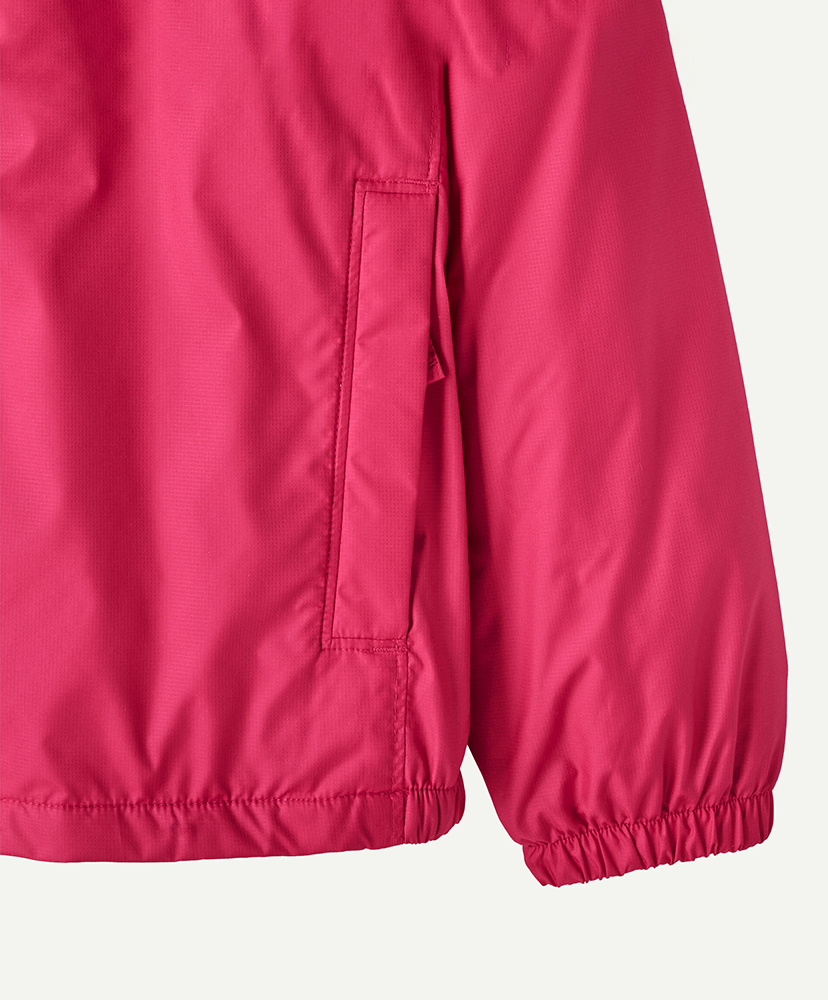 K's Lined Windbreaker Jkt OLPK/95オーバルロゴパンシーピンク XXL(KIDS)