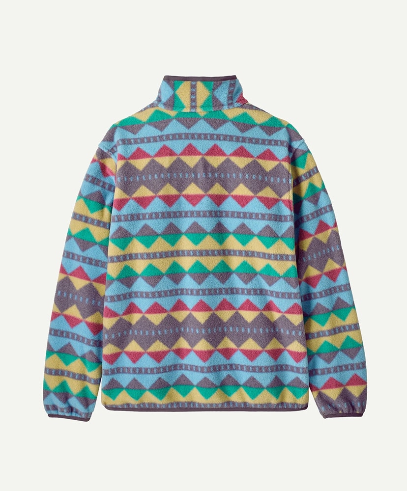 Kids' Lightweight Synchilla Snap-T Fleece Pullover DSMY/ダイアモンドストライプ：メイグレー L(KIDS)