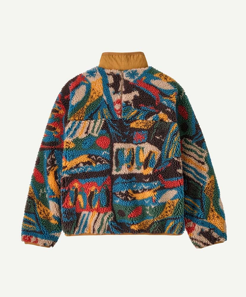 Kids' Retro-X Fleece Jacket LCDN/レッツチャット：デンブラウン XL(KIDS)