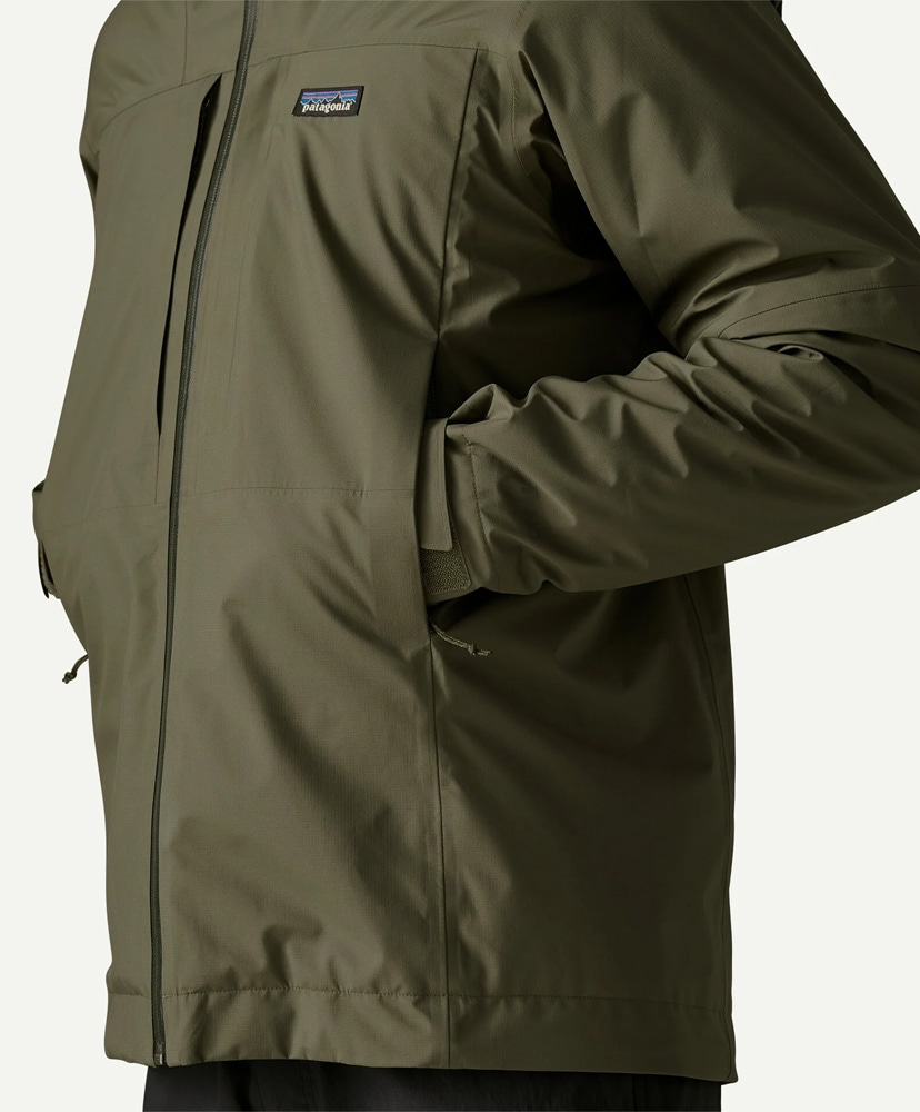 Men's Insulated Boulder Fork Rain Jacket BSNG/ベイスングリーン L(MEN)