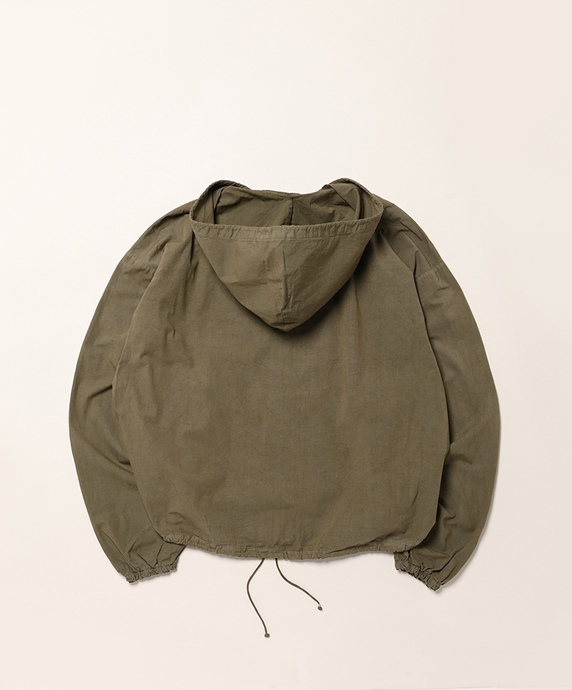 Cotton Poplin Zip-Up Jacket Army/アーミー L(MEN)