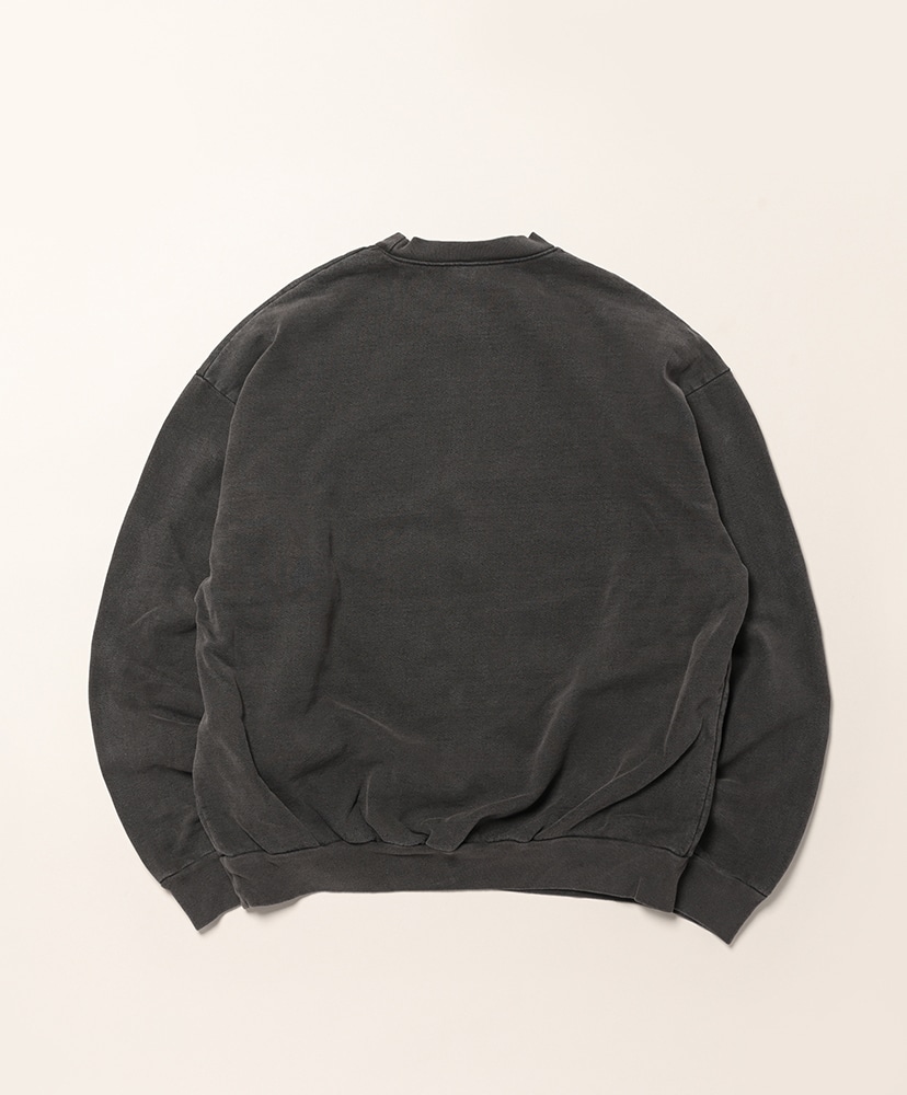 Heavy Fleece Crewneck Sweat (Garment Dye) Vintage Black/ヴィンテージブラック L(MEN)