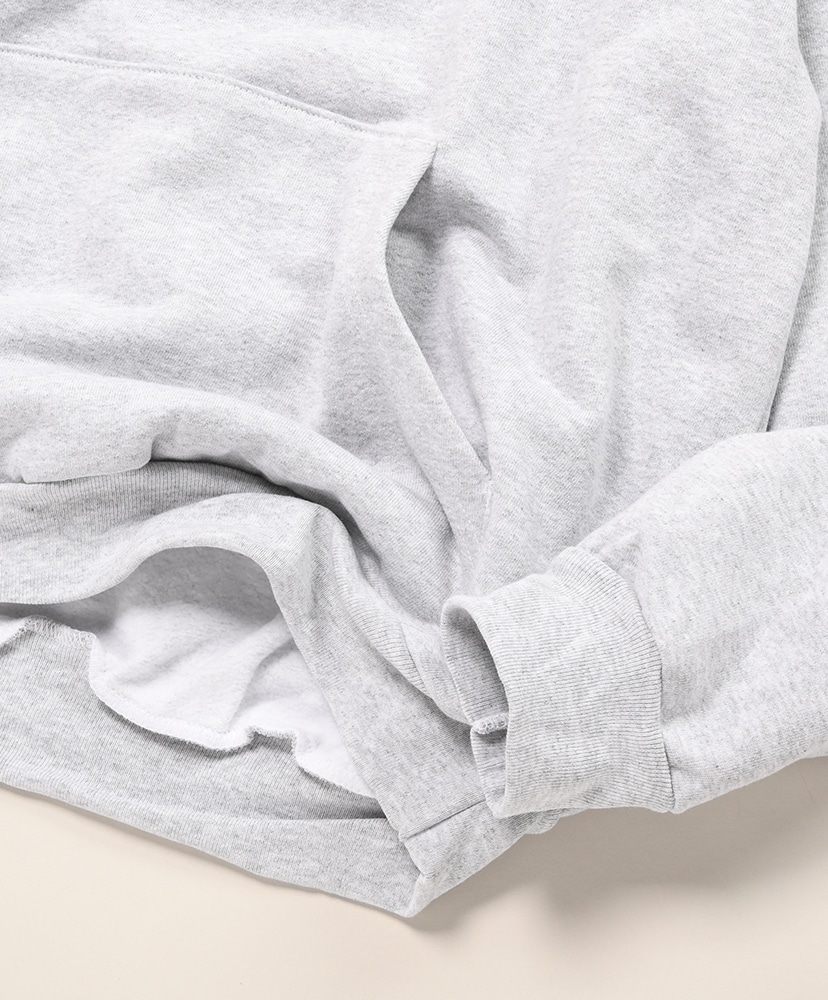 Heavy Fleece Hoody (Piece Dye) Ash/アッシュ L(MEN)