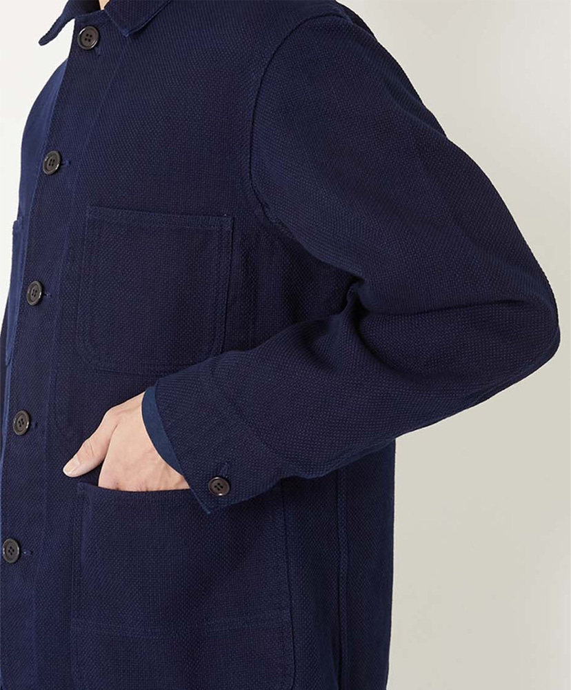 ホンアイニジュウオリサシコ カバーオール Indigo/インディゴ L(MEN)