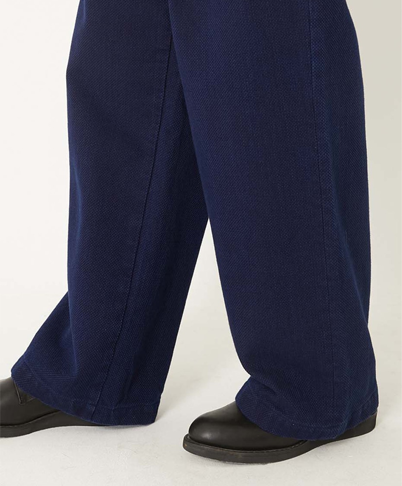 ホンアイニジュウオリサシコ タックワイドパンツ Indigo/インディゴ L(MEN)
