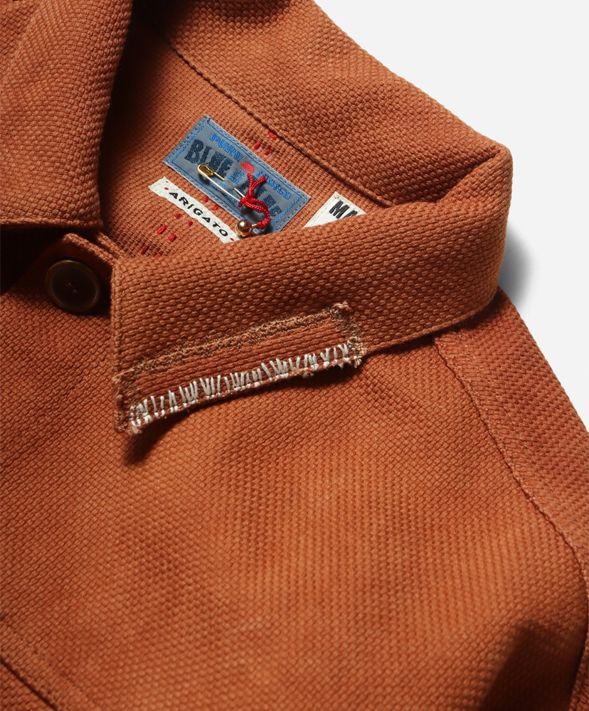 LOFTMAN別注 50th サシコトラッカージャケット 柿渋染/カキシブゾメ L(MEN)