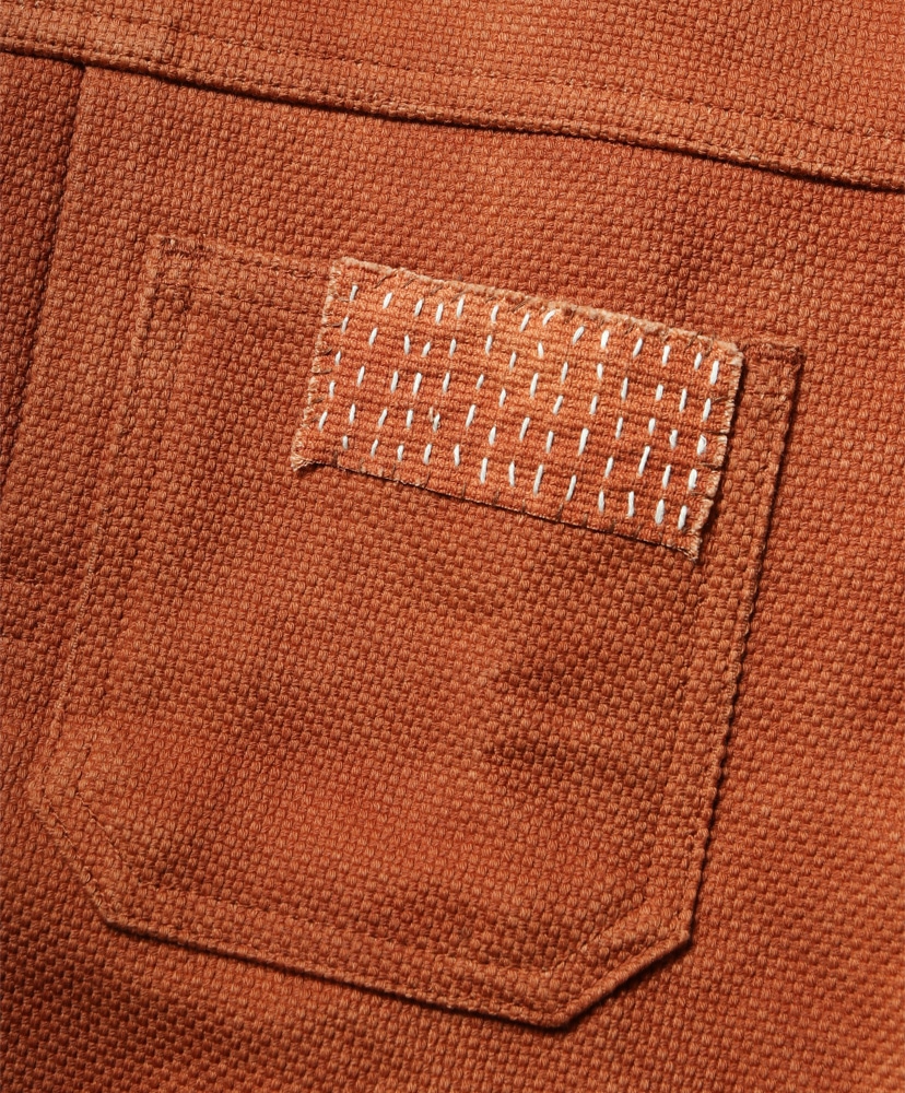 LOFTMAN別注 50th サシコトラッカージャケット 柿渋染/カキシブゾメ L(MEN)