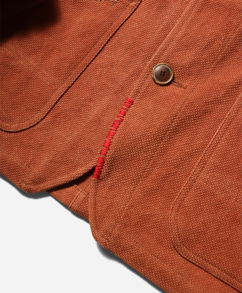 LOFTMAN別注 50th サシコカバーオール 柿渋染/カキシブゾメ L(MEN)