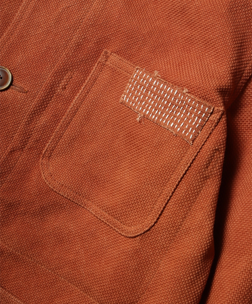 LOFTMAN別注 50th サシコカバーオール 柿渋染/カキシブゾメ L(MEN)