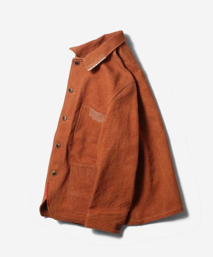 LOFTMAN別注 50th サシコカバーオール 柿渋染/カキシブゾメ L(MEN)