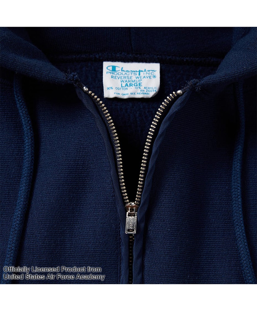 Reverse Weave Half-Zip Sweatshirt Navy/ネイビー M(MEN)